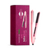 InfraGlam Hair Illuminator Iron by BimeBeauty for shiny, smooth hair styling in a sleek, modern design.