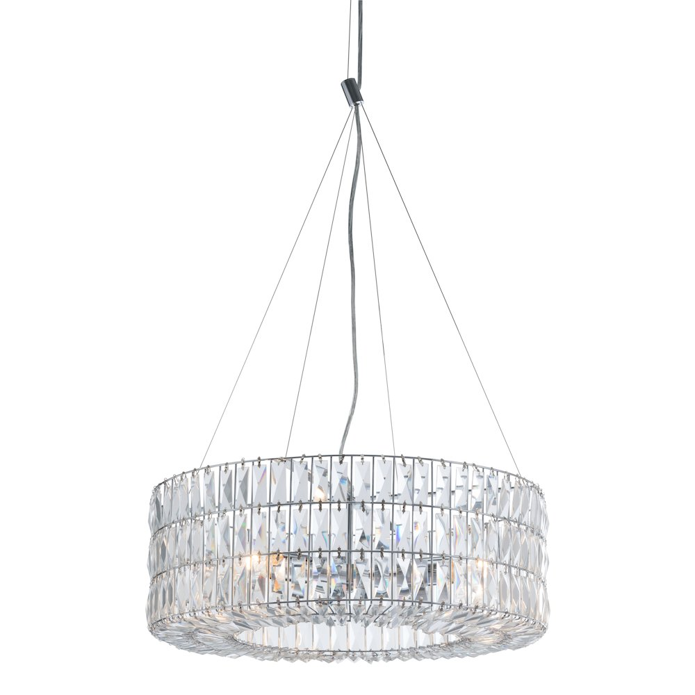 Start2Finish Jena Ceiling Lamp in chrome with modern lighting design and sleek metallic finish, ideal for contemporary interiors.