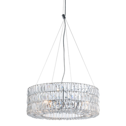 Start2Finish Jena Ceiling Lamp in chrome with modern lighting design and sleek metallic finish, ideal for contemporary interiors.