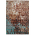 Start2Finish Illusions Forest beige and green 8x11 rug featuring a lush forest design with intricate patterns and natural tones.