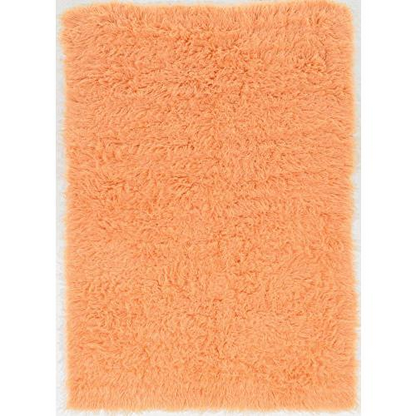 Start2Finish Flokati sherbet rug with plush 1400g pile, showcasing soft, vibrant textured surface and cozy design.