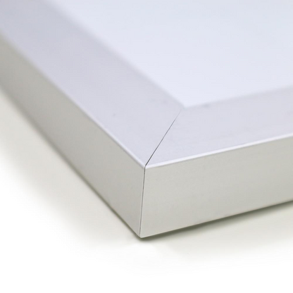 Start2Finish Ghent magnetic porcelain whiteboard with aluminum frame, 2 feet by 3 feet, ideal for office use.