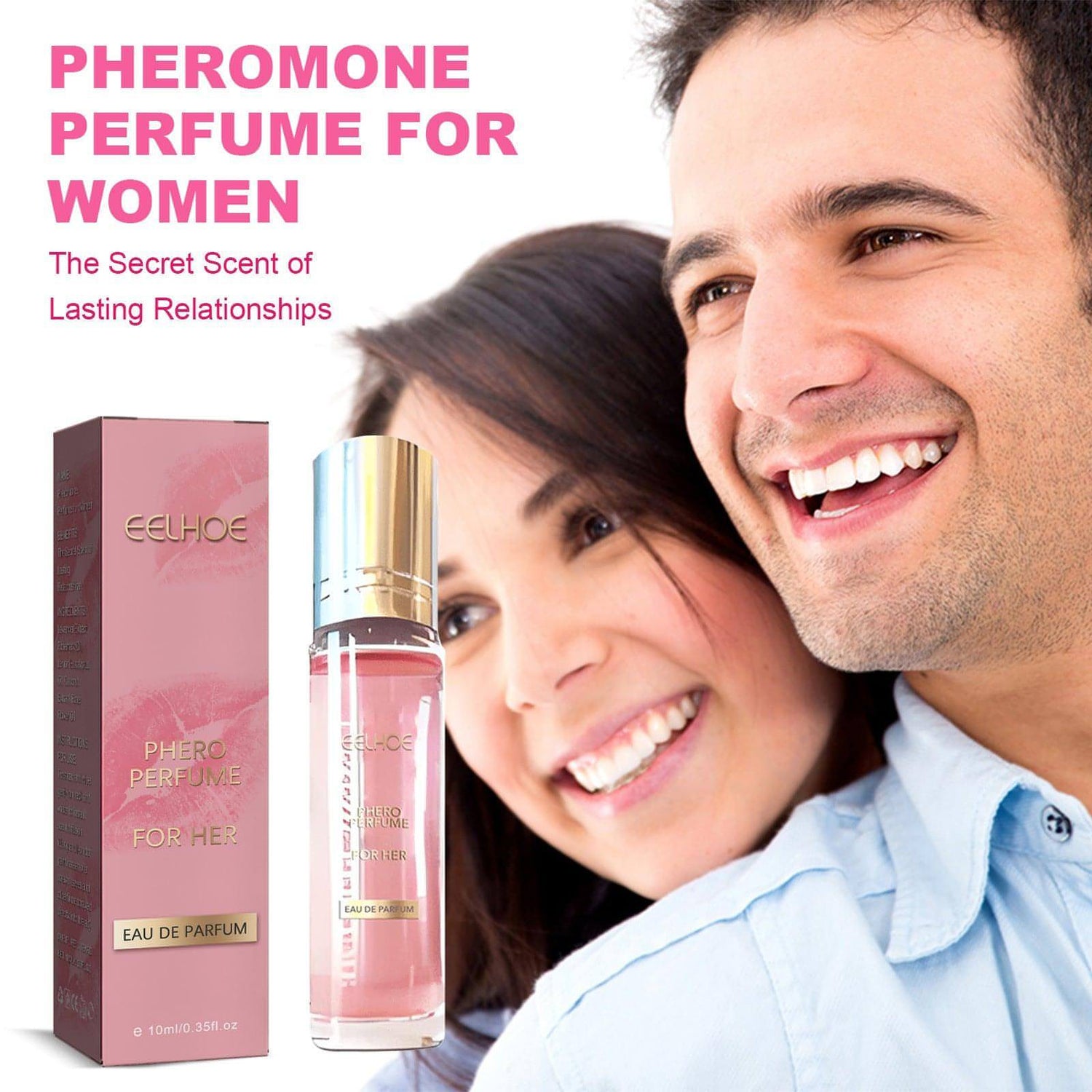 Carmine Juneberry EELHOE floral niche eau de toilette perfume for women, clear liquid in a sleek bottle with floral design.