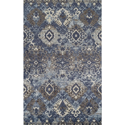 Start2Finish Gala GA10 navy rug with 8&
