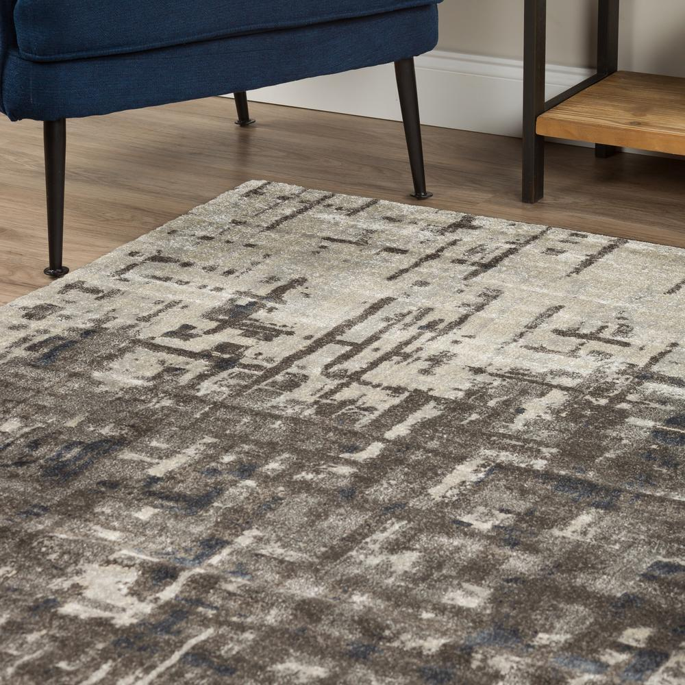 Start2Finish Upton UP1 pewter rug, 5&