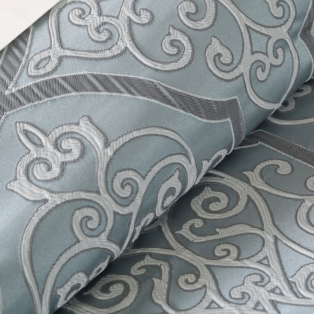 Start2Finish 12-piece comforter bedding set with cotton bed sheets, featuring a cozy, soft fabric and coordinated bedding design.