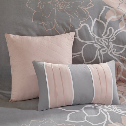 Start2Finish 6-piece printed duvet cover bedding set with colorful geometric patterns on soft fabric.