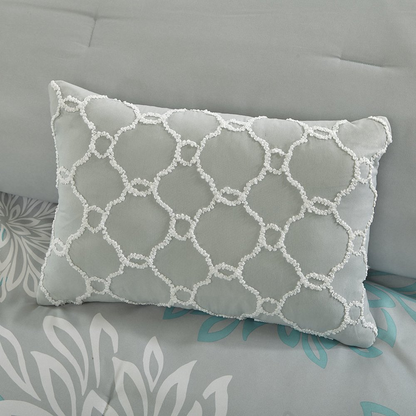 Start2Finish 9-piece comforter bedding set with cotton bed sheets, featuring a cozy, stylish design perfect for a modern bedroom.