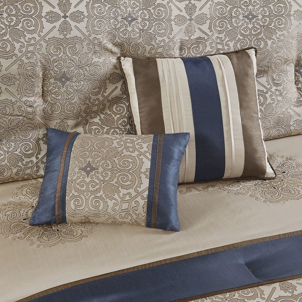 Start2Finish 24 Piece Room In a Bag bedding set with coordinated sheets, pillowcases, and comforter for a complete bedroom look.
