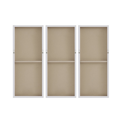Start2Finish hand embellished 3-piece canvas wall art set with colorful abstract designs for modern home decor.