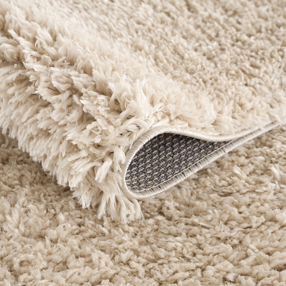 Start2Finish super soft polyester shag area rug with plush texture, ideal for cozy living room or bedroom decor.