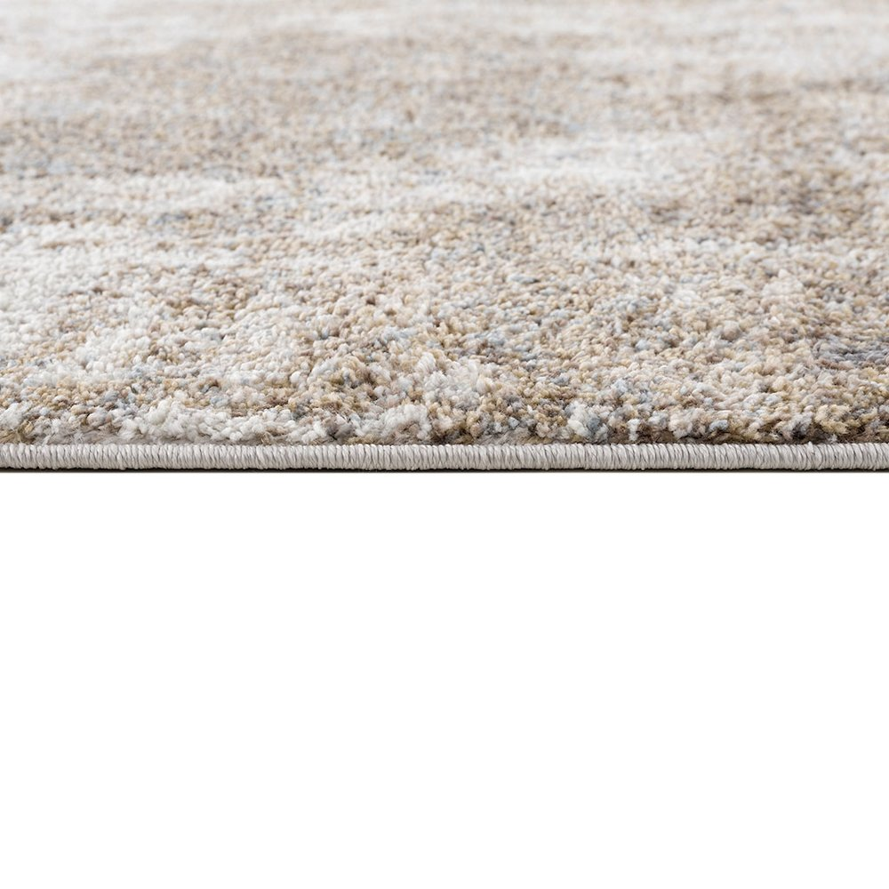 Start2Finish Cozy Shag Abstract Area Rug with plush texture and modern design, featuring soft, neutral tones for home decor.