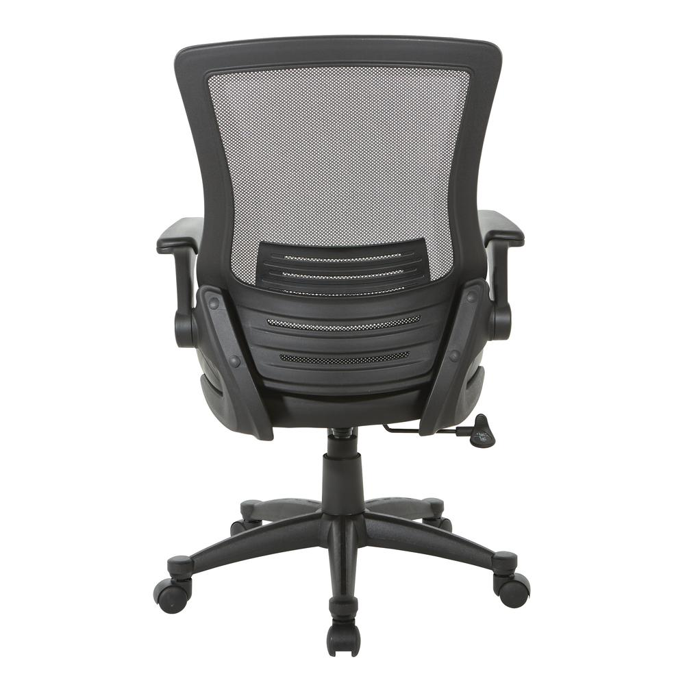 Start2Finish black faux leather manager&