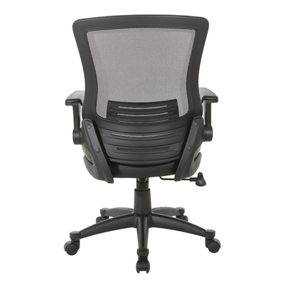Start2Finish black faux leather manager&
