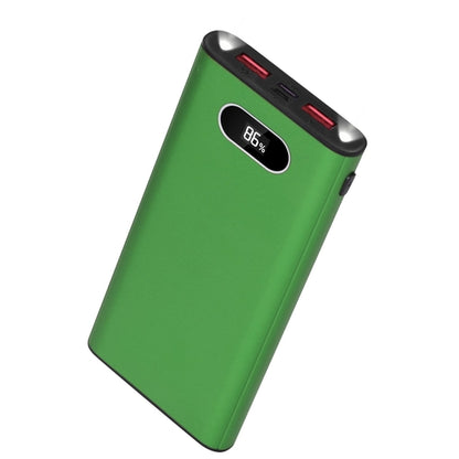 Pear Daisy 20000mAh portable power bank in green, black, and red color options, suitable for home and garden use.