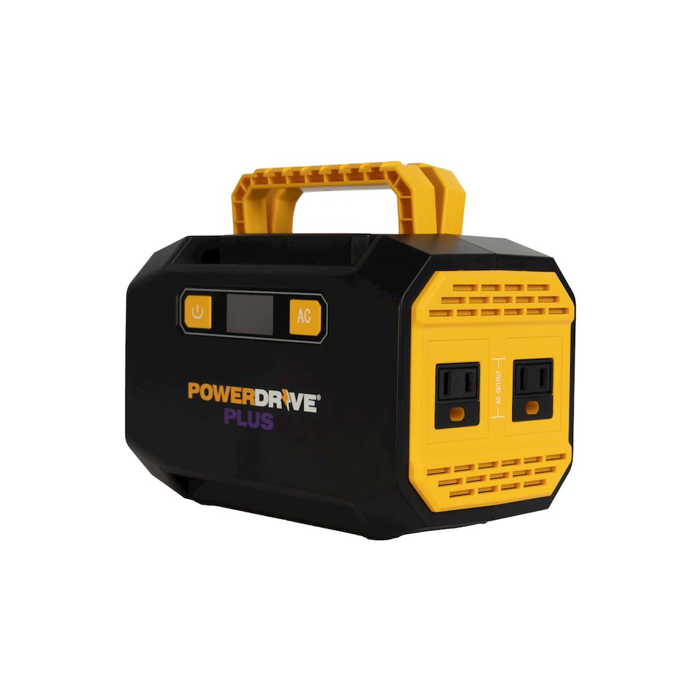 Start2Finish portable power station with 150W backup battery, compact outdoor electronics with multiple charging ports.