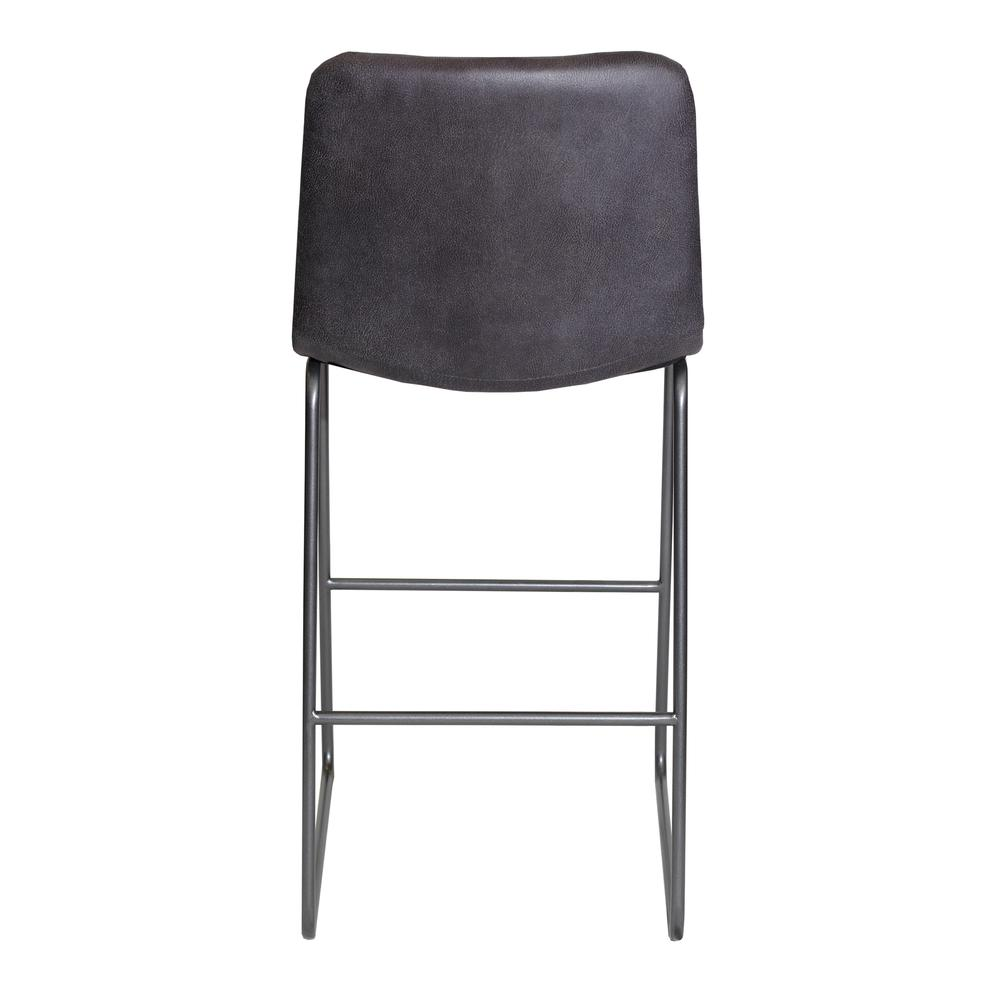 Start2Finish Westover barstool with wooden seat and metal frame, modern design for kitchen or bar area.