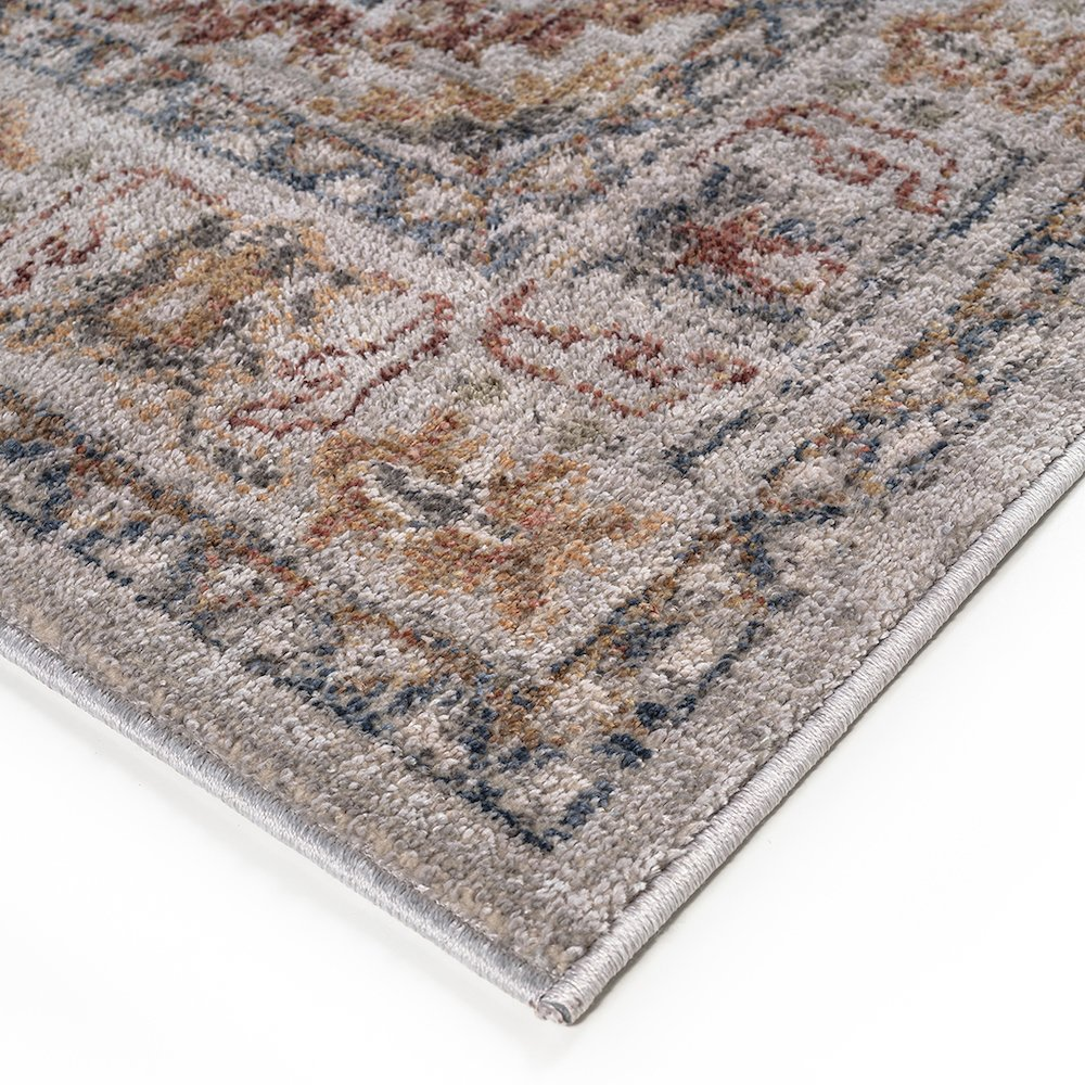 Vintage Medallion Woven Area Rug by Start2Finish featuring intricate patterns and warm tones for classic home decor.