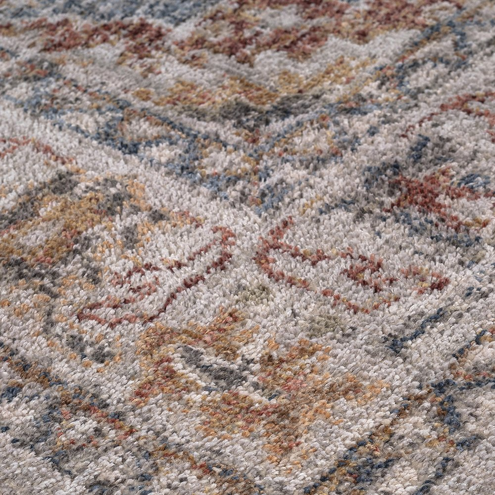 Vintage medallion woven area rug by Start2Finish featuring intricate patterns and rich colors for elegant home decor.