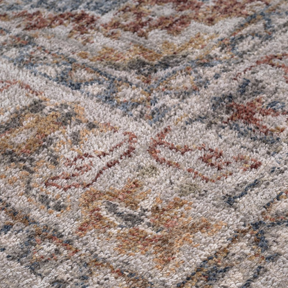Vintage medallion woven area rug by Start2Finish featuring intricate patterns and rich colors for elegant home decor.