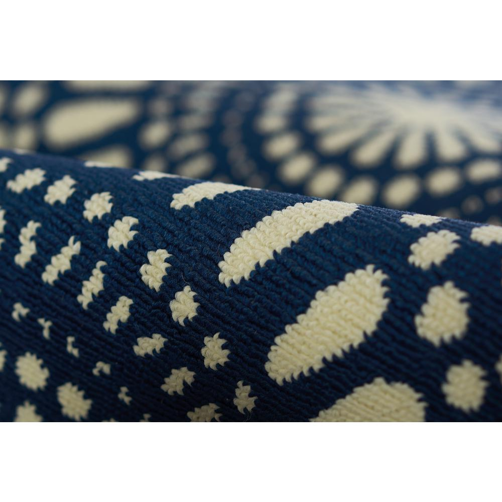 Start2Finish navy transitional rectangle area rug, 7&