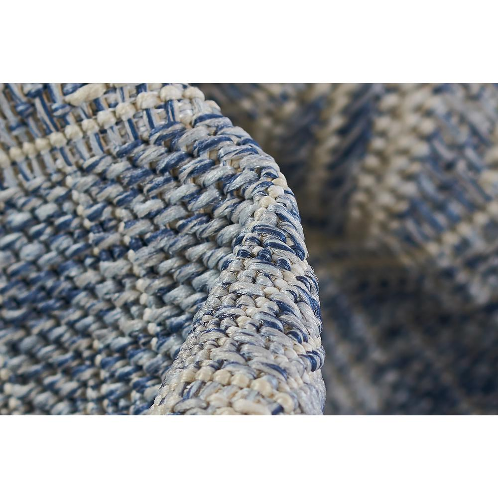 Start2Finish blue transitional runner area rug, 2&