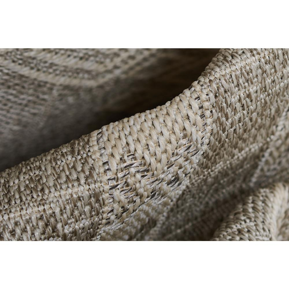 Start2Finish grey transitional rectangle area rug, 5&