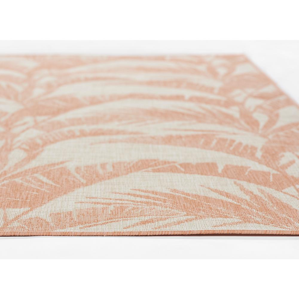 Transitional rectangular coral area rug by Start2Finish, 6&