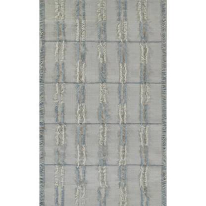 Contemporary blue runner area rug by Start2Finish, 2&