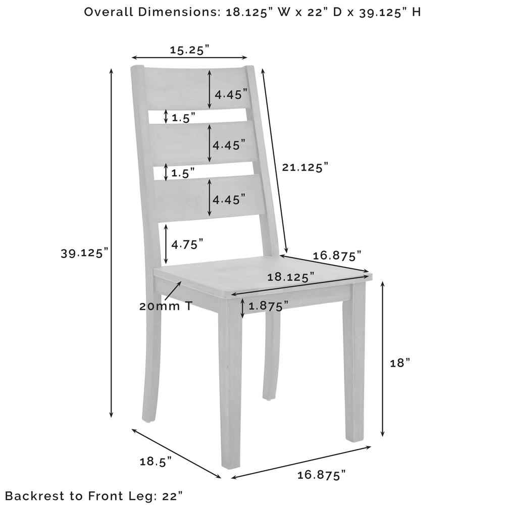 Set of four Joanna ladder-back dining chairs by Start2Finish, featuring wooden frames and woven seat cushions.