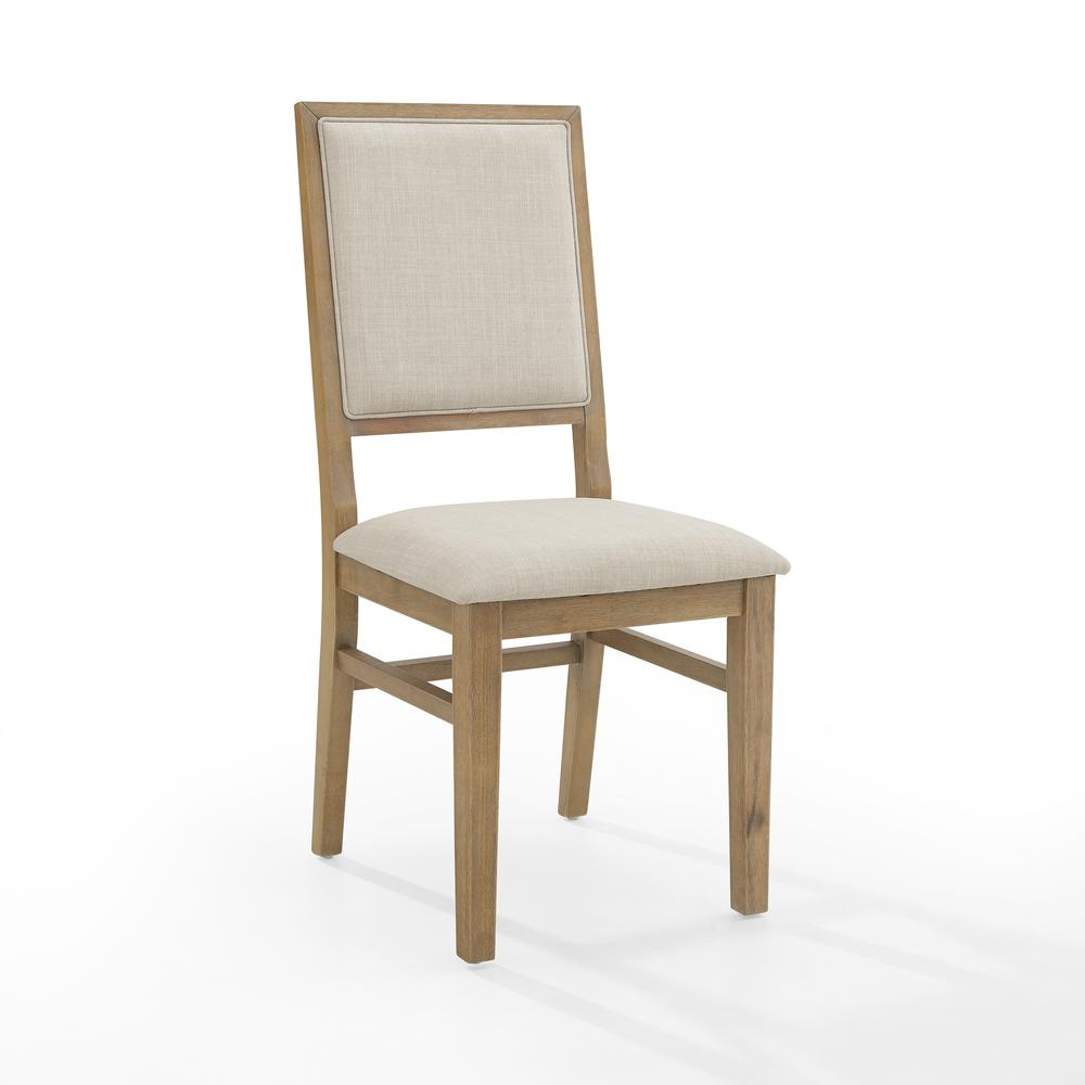 Set of four Joanna upholstered back dining chairs by Start2Finish showing cushioned seats and stylish backrests.