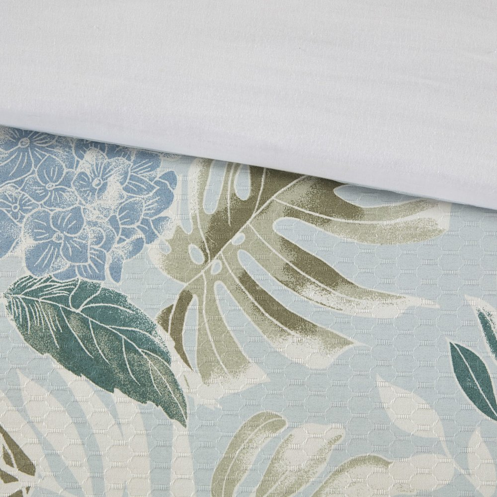 Start2Finish 5-piece cotton duvet cover set with matching throw pillow, featuring soft, breathable fabric in a stylish design.