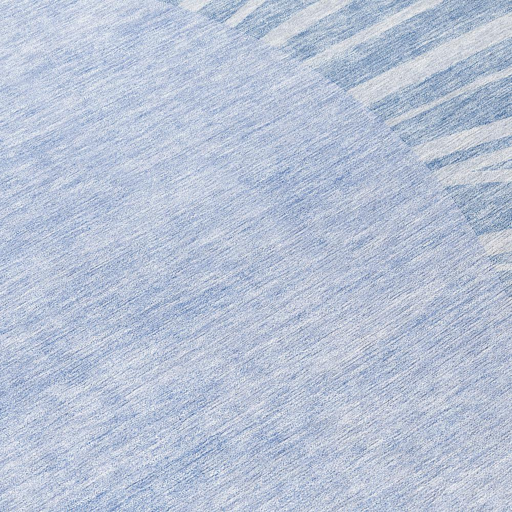 Start2Finish Chantille ACN668 blue 9x12 rug with intricate pattern and soft texture, ideal for living rooms or bedrooms.
