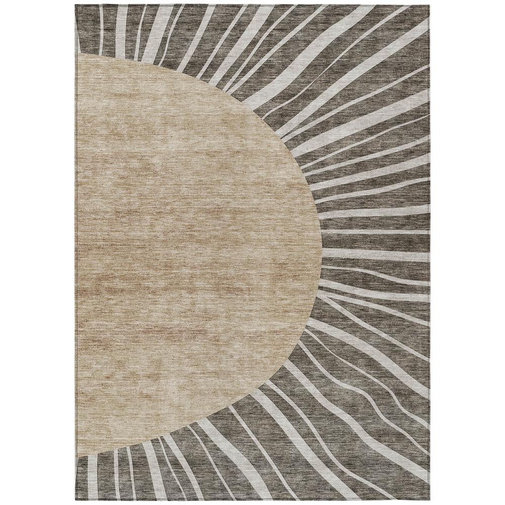 Start2Finish Chantille ACN668 brown 10x14 rug with intricate pattern and soft texture, perfect for living room or bedroom decor.