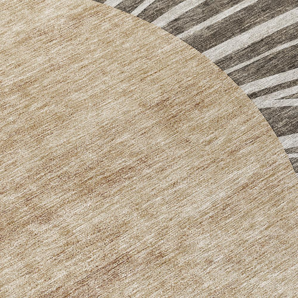Start2Finish Chantille ACN668 brown 10x14 rug with intricate pattern, soft texture, and plush surface for living room or bedroom decor.