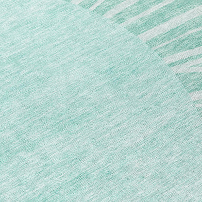Start2Finish Chantille ACN668 teal 9x12 rug with intricate patterns and soft texture, ideal for enhancing living spaces.