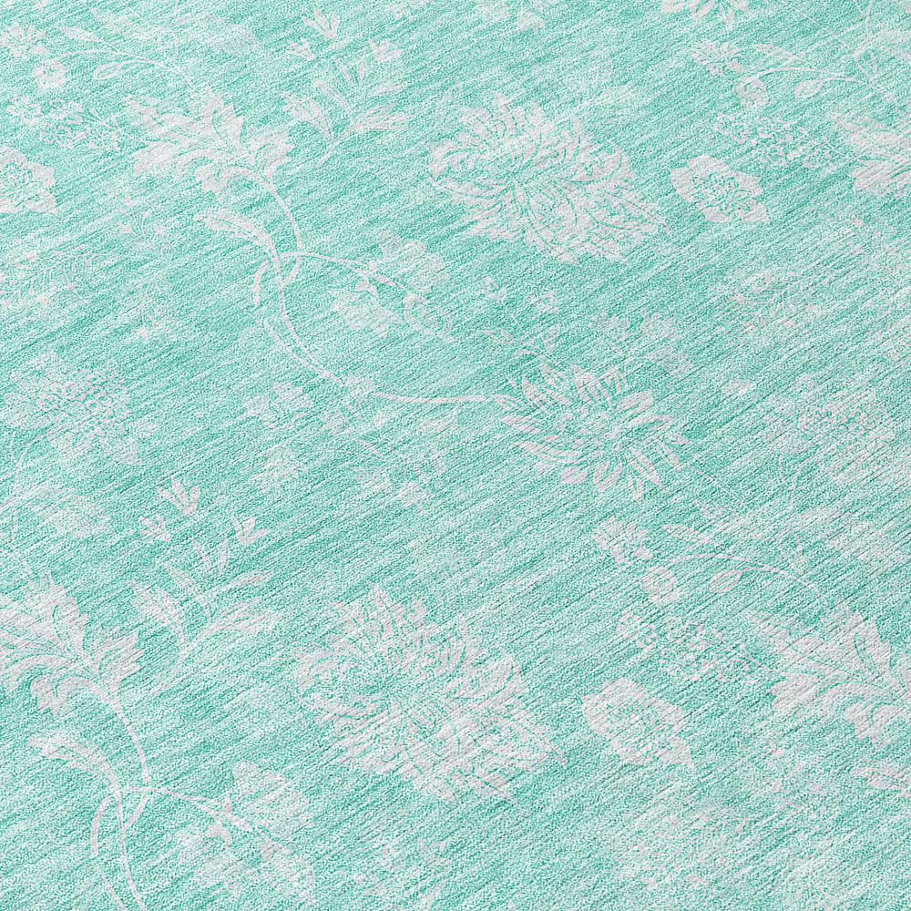 Start2Finish Chantille ACN681 teal 8x10 rug featuring intricate pattern and soft texture, ideal for living room or bedroom decor.
