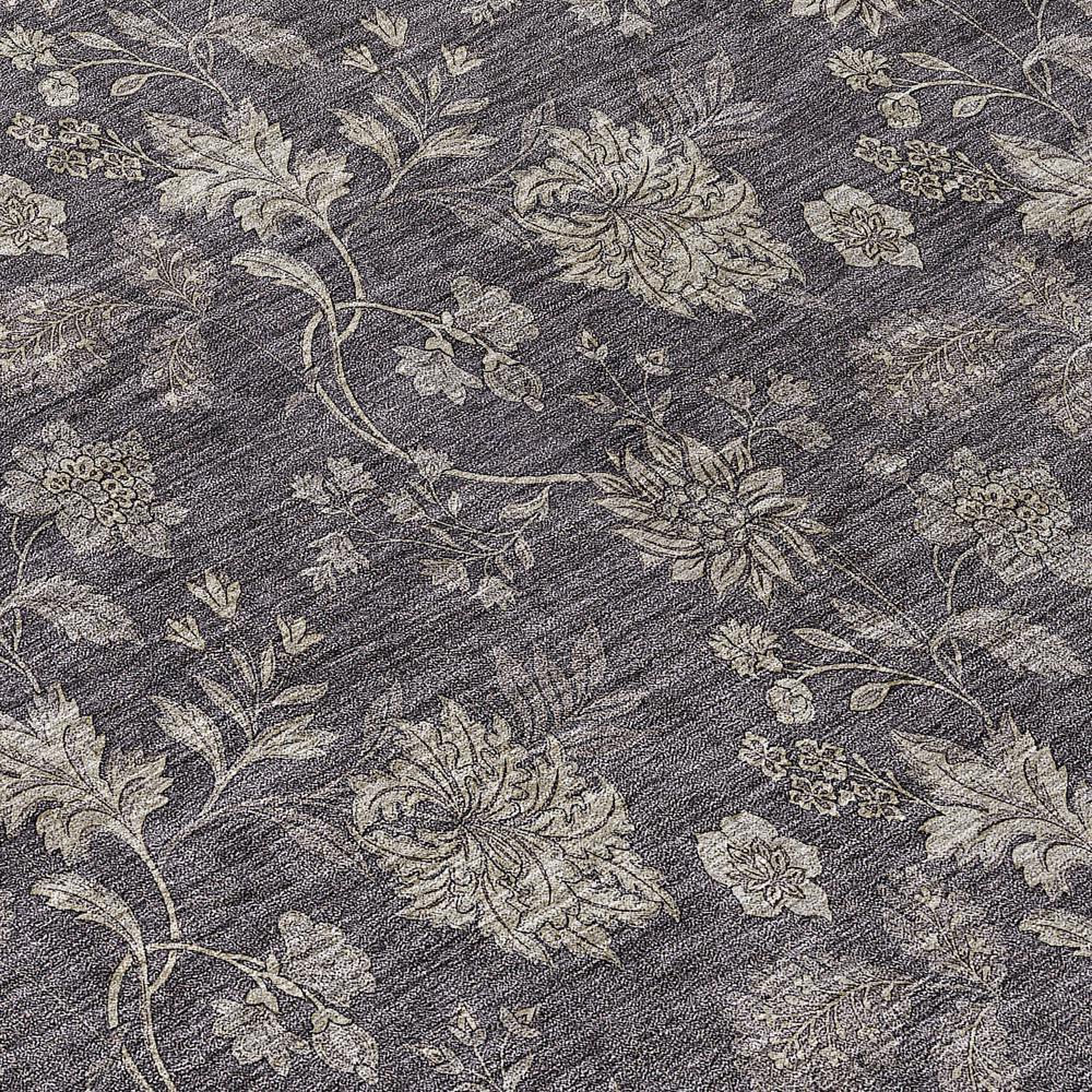 Start2Finish Chantille ACN680 brown 8x10 rug with intricate pattern, soft texture, and decorative design suitable for living spaces.