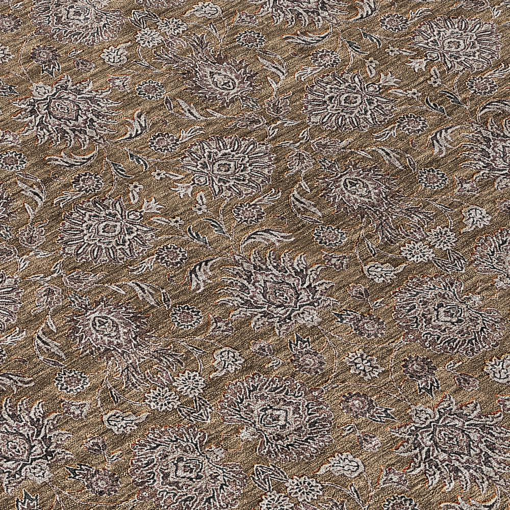 Start2Finish Chantille ACN702 brown 9x12 rug with intricate pattern, soft texture, and stylish design for living room or bedroom decor.
