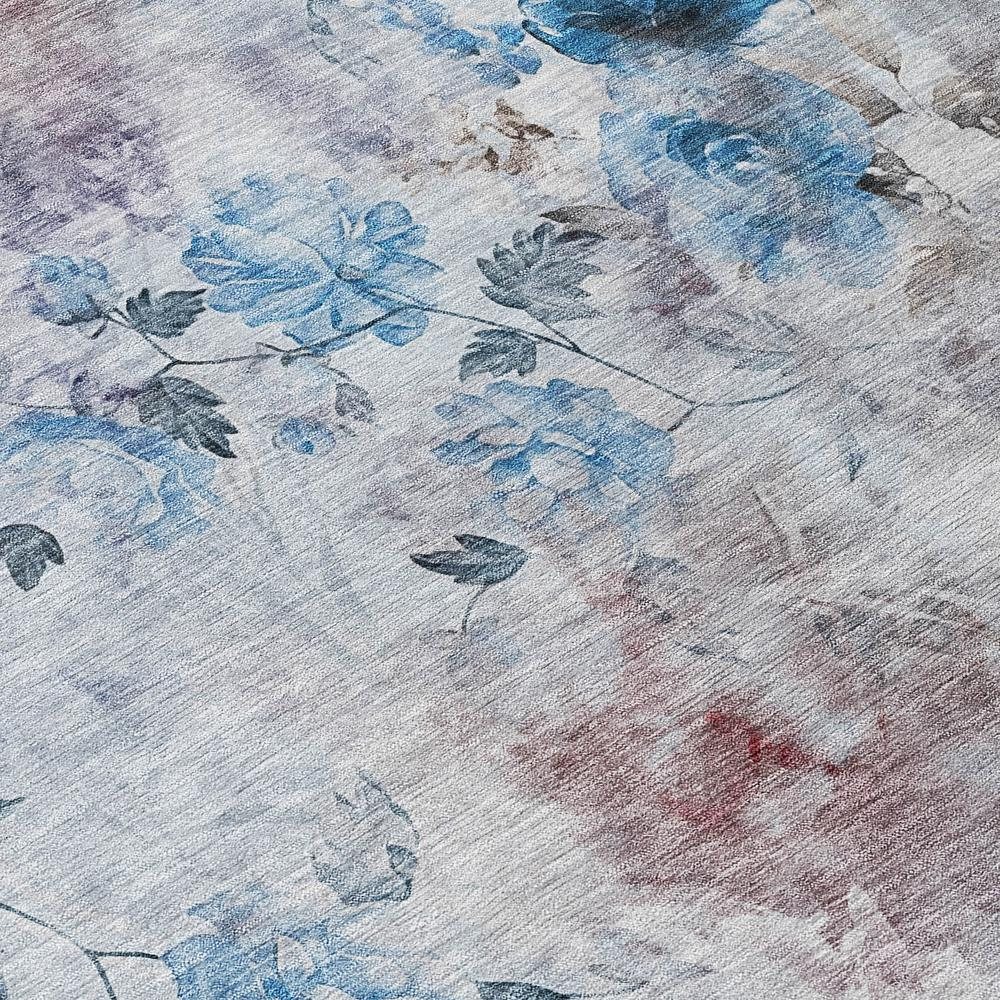 Start2Finish Chantille ACN724 blue 8x10 rug with intricate pattern and soft texture, ideal for living room or bedroom decor.