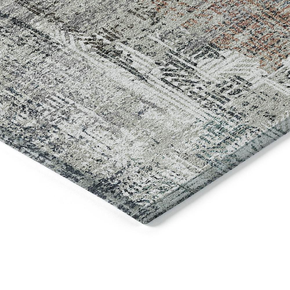 Start2Finish Chantille ACN725 brown 8x8 rug with soft, plush texture and intricate pattern for cozy home decor.