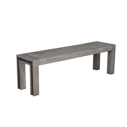 Start2Finish Fallon Bench, a modern wooden furniture piece with a sleek, minimalist design perfect for entryways or living rooms.