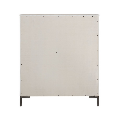 Start2Finish Bradley chest of furniture with sleek wood finish and modern design, featuring multiple drawers and a sturdy structure.