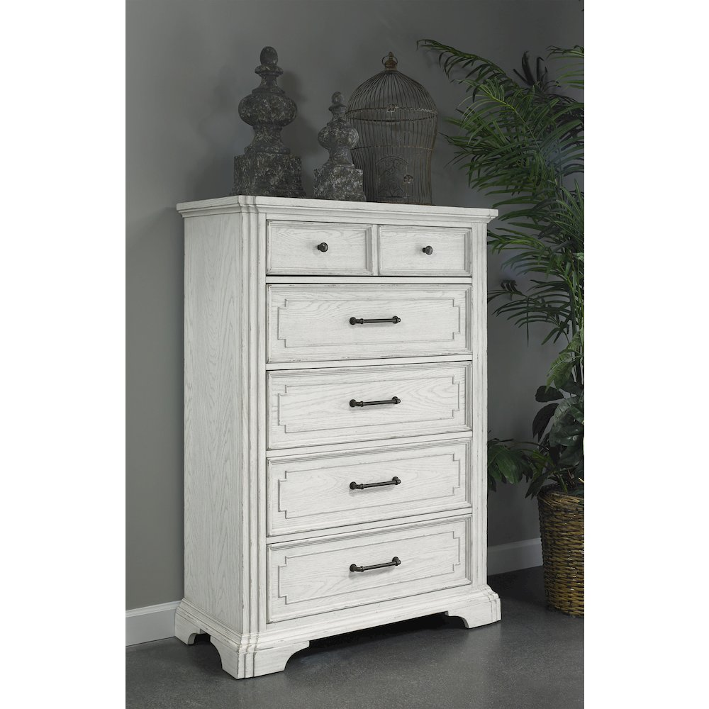 Start2Finish Clara Chest furniture with sleek wooden finish and multiple drawers for stylish storage.