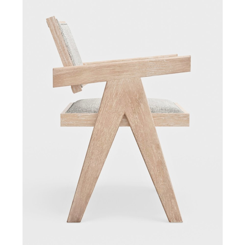 Pair of Raquel Side Chairs by Start2Finish, featuring modern design with wooden legs and upholstered seats for stylish dining or workspace.