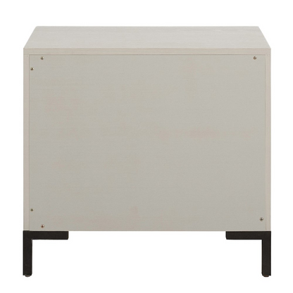 Start2Finish Bradley nightstand with a modern wood finish, featuring a single drawer and open shelf for bedroom storage.