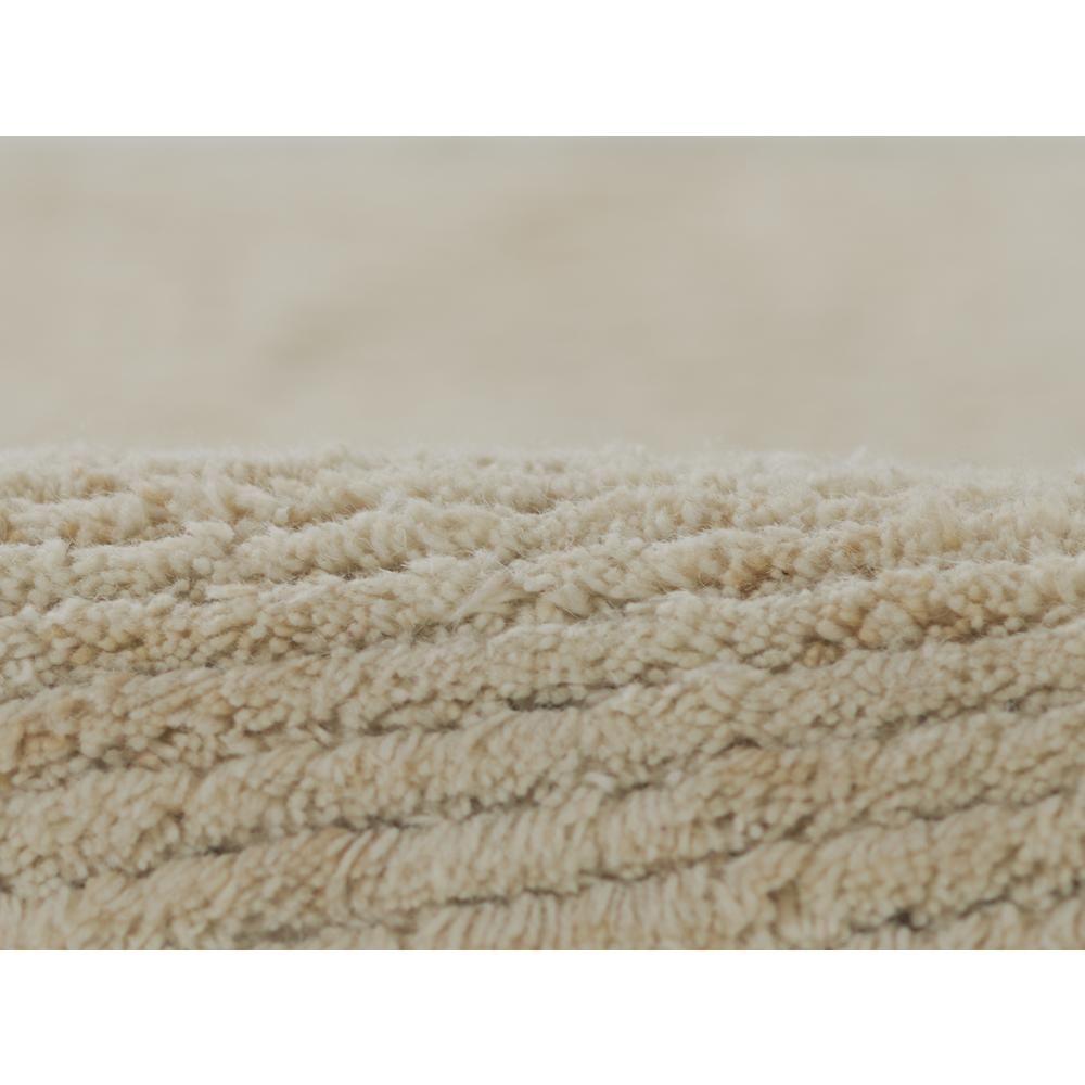 Ivory transitional rectangle area rug in 5&