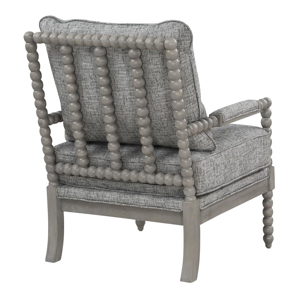 Start2Finish Abbott Chair with cushioned seat and backrest, wooden frame, and modern design perfect for home or office use.