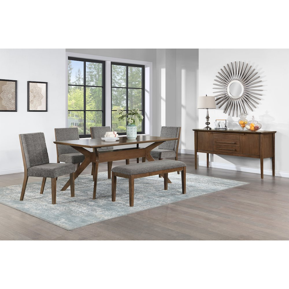Start2Finish Portland end table with wooden top and metal legs, modern design for living room or bedroom decor.