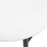 Pair of white modern bar stools from the Lume Collection by Start2Finish, featuring sleek contemporary design and sturdy construction.